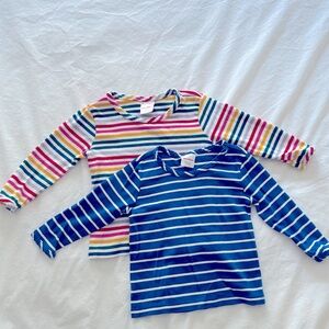 Hanna Andersson girls long sleeve cotton shirts - 2